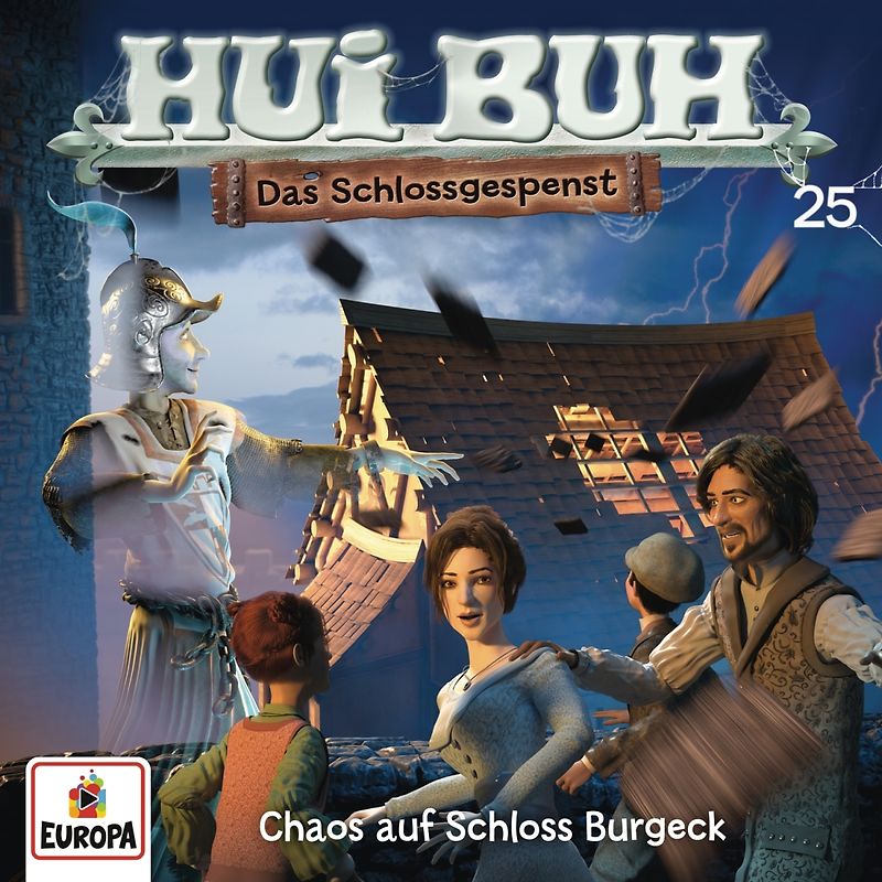 HUI BUH neue Welt - 025/Chaos auf Schloss Burgeck [Audio CD]