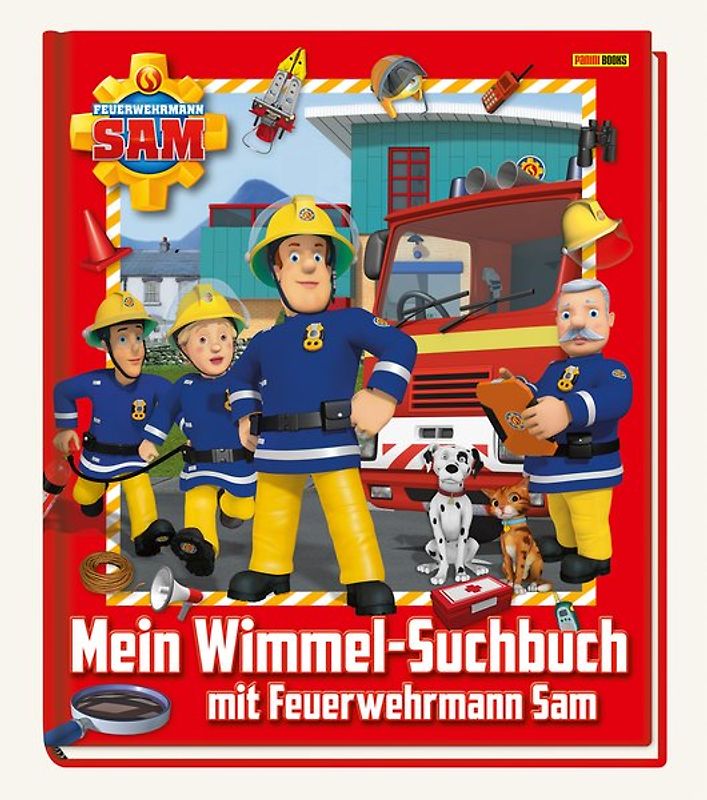 Feuerwehrmann Sam: Mein Wimmel-Suchbuch mit Feuerwehrmann Sam
