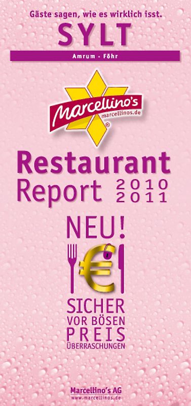 Marcellino's Restaurant Report Sylt 2010/2011
