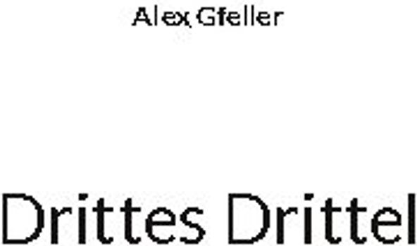 Drittes Drittel