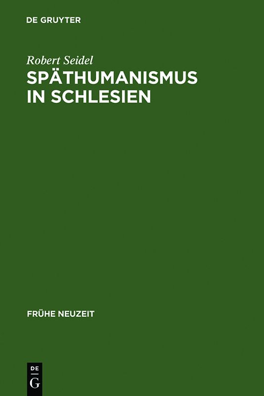 Späthumanismus in Schlesien
