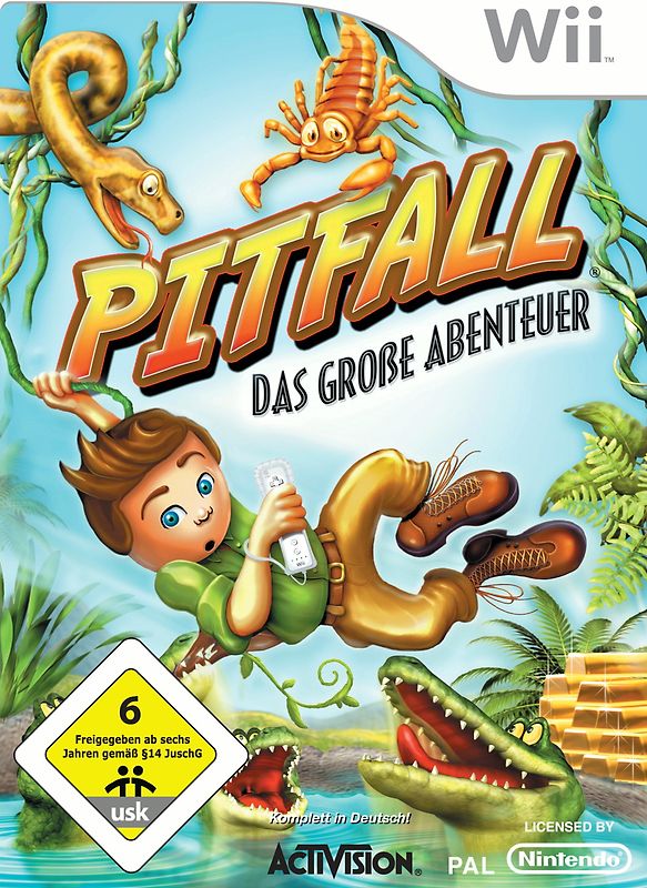 Pitfall: Das große Abenteuer Nintendo Wii