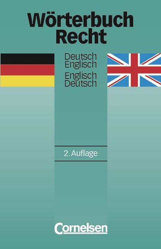 Wörterbuch Recht / Deutsch-Englisch/Englisch-Deutsch