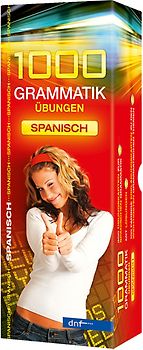 Karteikarten - 1000 Grammatik Übungen Spanisch