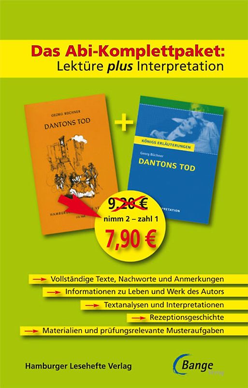 Dantons Tod von Georg Büchner – Lektüre plus Interpretation