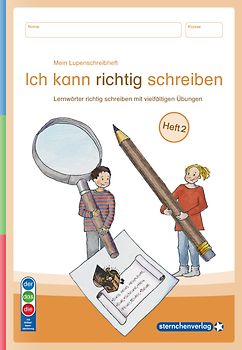 Mein Lupenschreibheft 2 - Ich kann richtig schreiben - Ausgabe mit Artikelkennzeichnung (DaZ)