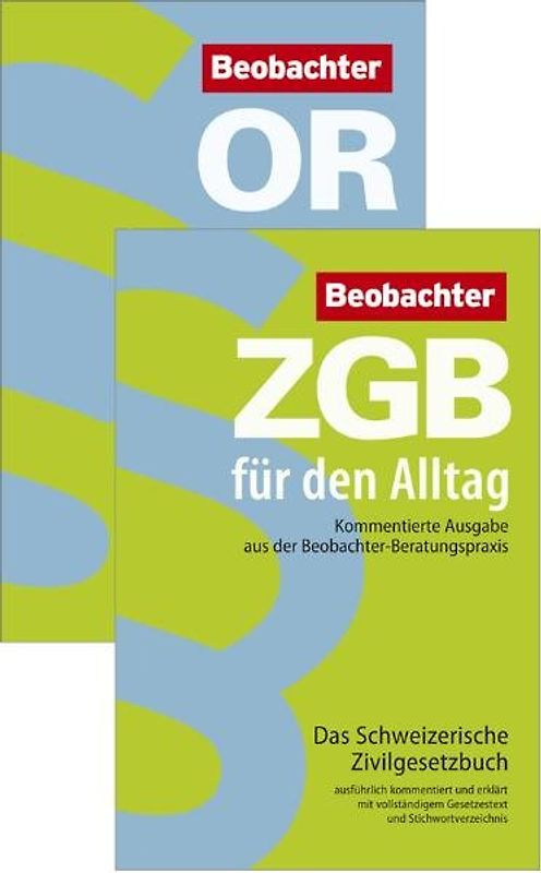 Buchset 'OR und ZGB für den Alltag'
