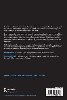 Sport Broadcasting for Managers