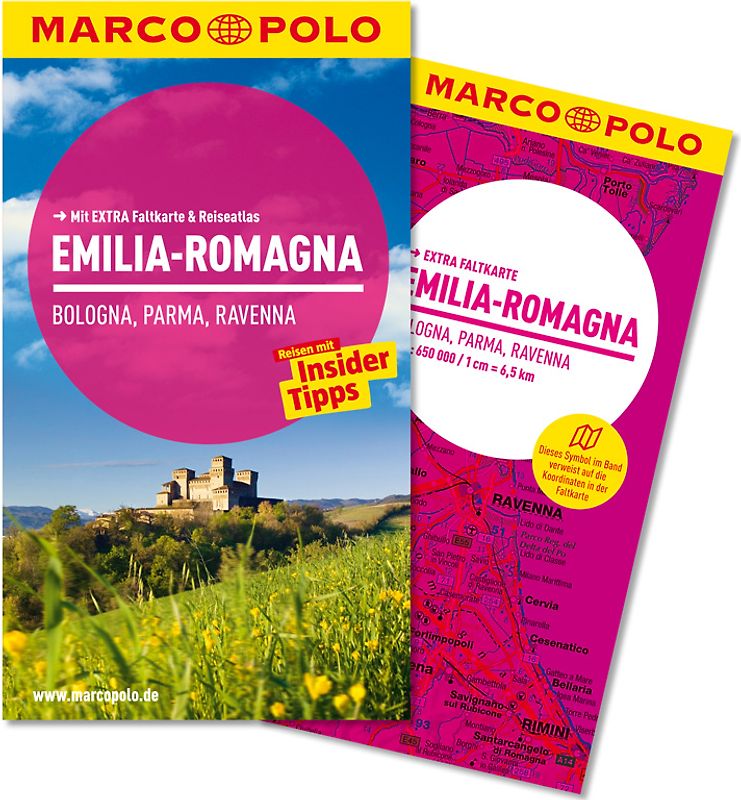 MARCO POLO Reiseführer Emilia-Romagna, Bologna, Parma, Ravenna