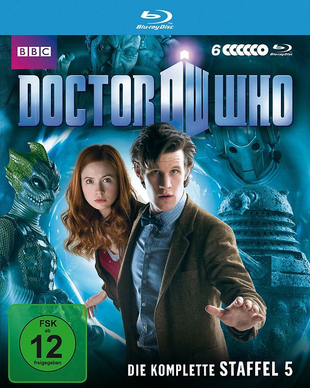 Doctor Who - Die komplette 5. Staffel [6 Discs] Blu-ray Disc