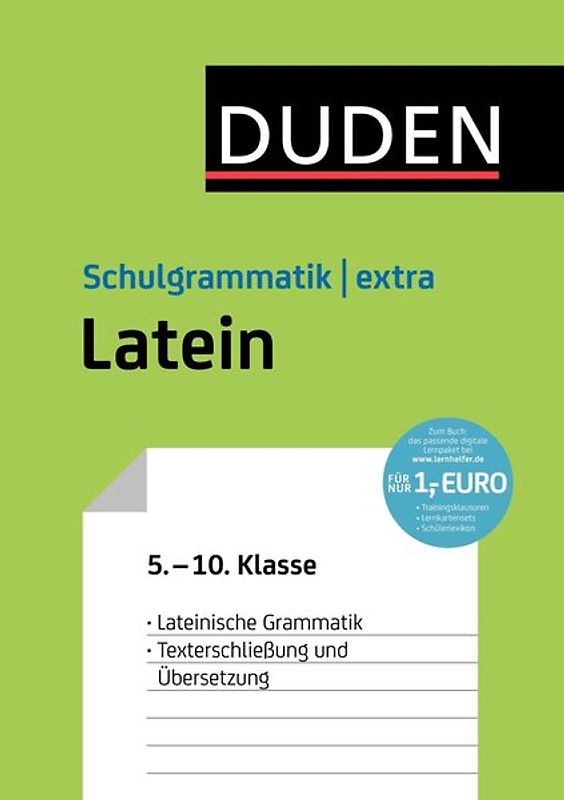 Duden Schulgrammatik extra – Latein