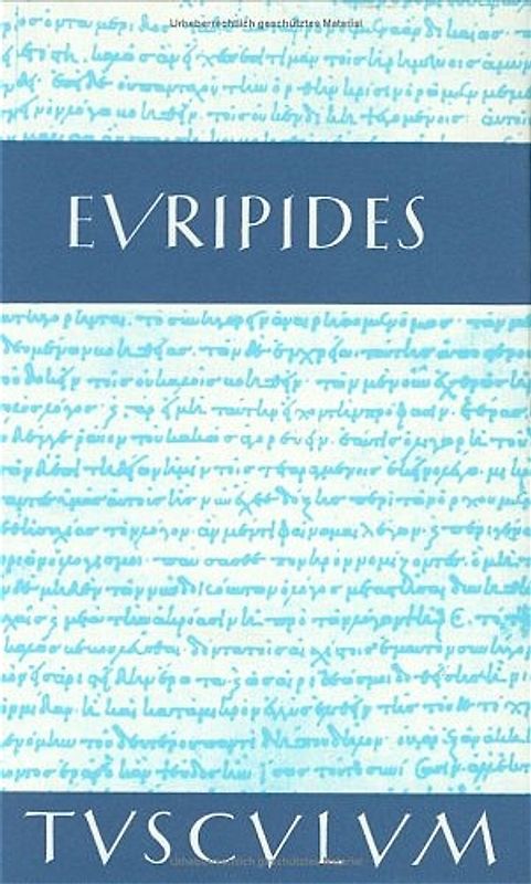 Sämtliche Tragödien und Fragmente / Fragmente, Der Kyklop, Rhesos