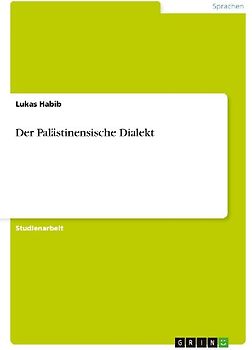 Der Palästinensische Dialekt
