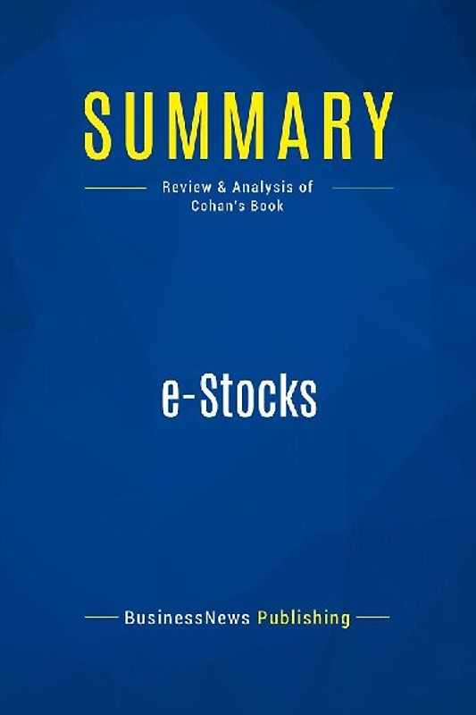 Summary: e-Stocks