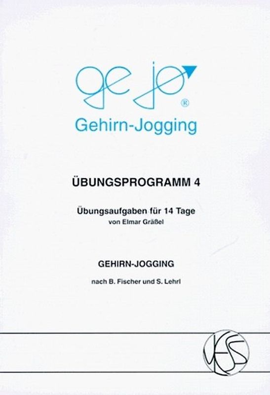 Gejo Übungsprogramm Gehirnjogging. Übungsaufgaben für 14 Tage