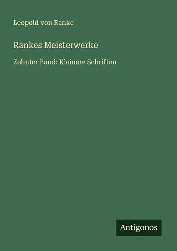Rankes Meisterwerke