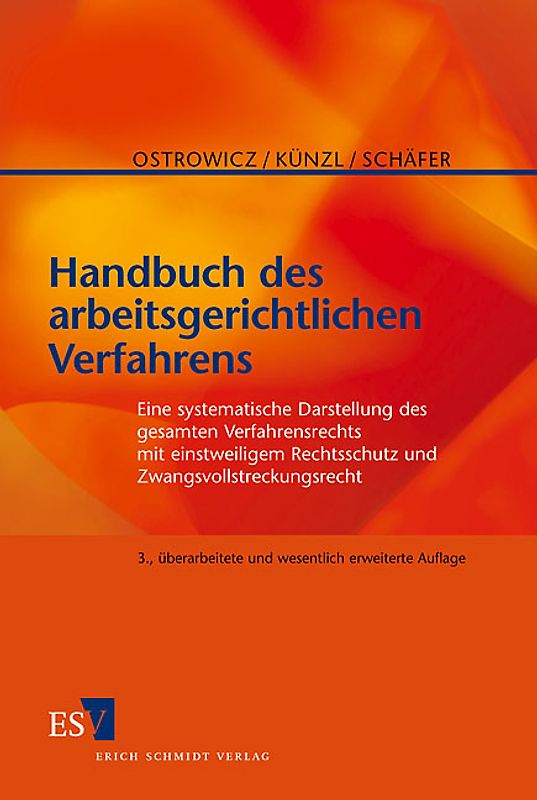 Handbuch des arbeitsgerichtlichen Verfahrens