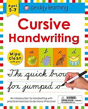 Wipe Clean Workbook: Cursive Handwriting: Wipe Clean With Pen (Priddy Learning)