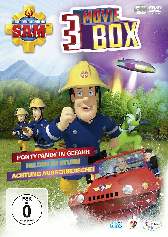 Feuerwehrmann Sam - 3 Movie Box [3 DVDs] DVD
