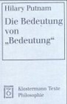 Die Bedeutung von "Bedeutung"