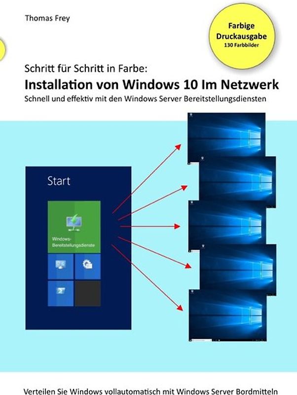 Schritt für Schritt in Farbe: Installation von Windows 10 im Netzwerk