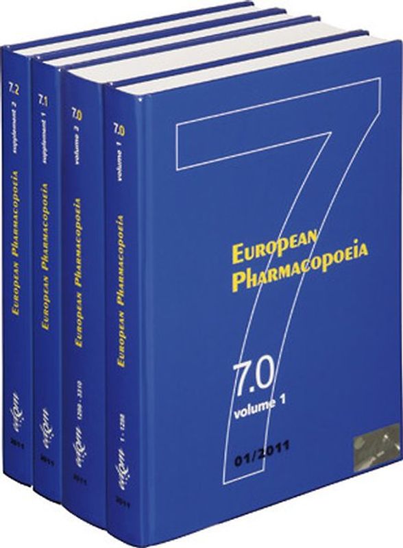 European Pharmacopoeia, 7th edition 2011, english