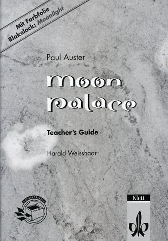 Moon Palace. Teacher's Guide