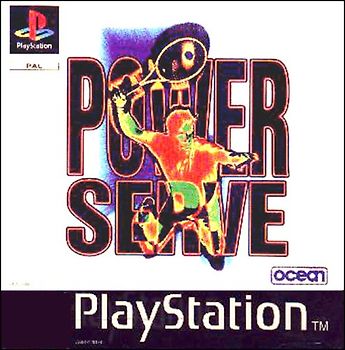 Power Serve Tennisspiel PlayStation 1