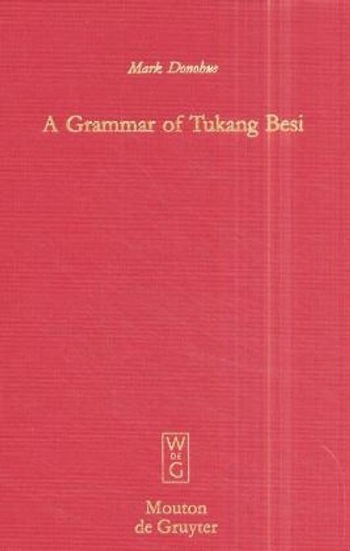 A Grammar of Tukang Besi