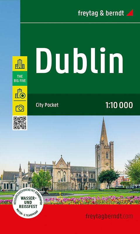 freytag & berndt Innenstadtplan Dublin 1:10.000