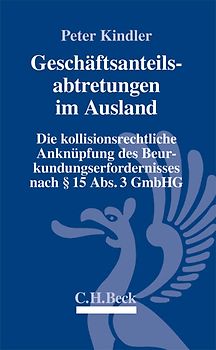 Geschäftsanteilsabtretungen im Ausland