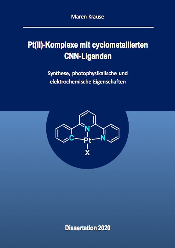 Pt(II)-Komplexe mit cyclometallierten CNN-Liganden - Synthese, photophysikalische und elektrochemische Eigenschaften