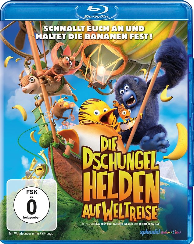 Die Dschungelhelden auf Weltreise Blu-ray Disc
