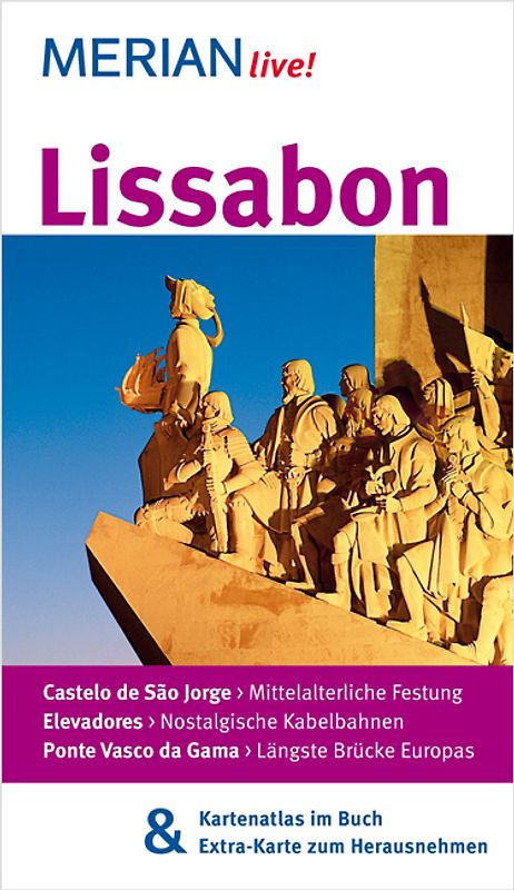 Lissabon. Mit Kartenatlas im Buch und Extra-Karte zum Herausnehmen