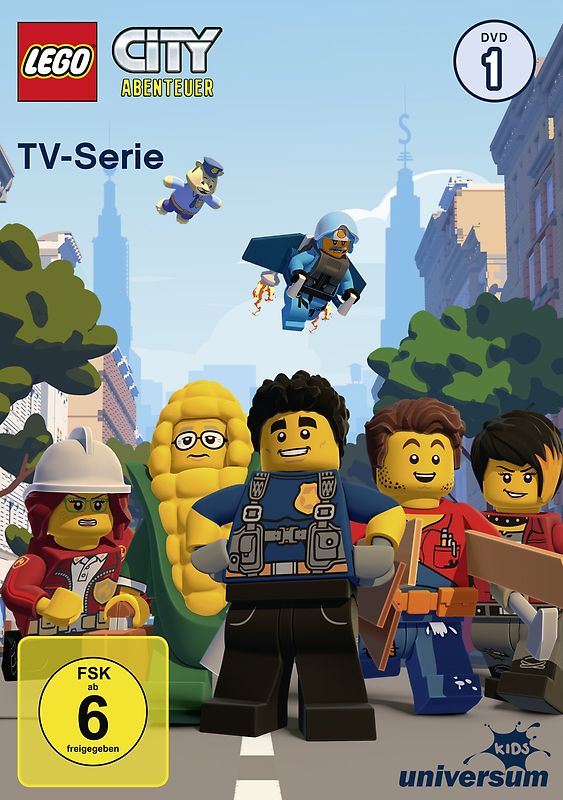 Lego City Abenteuer - TV-Serie, DVD 1 DVD