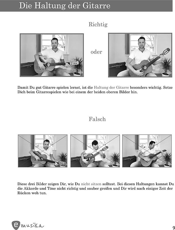 Gitarrenbuch Ultimate - über 300 Seiten Gitarre von A bis Z - 3 Bücher in 1