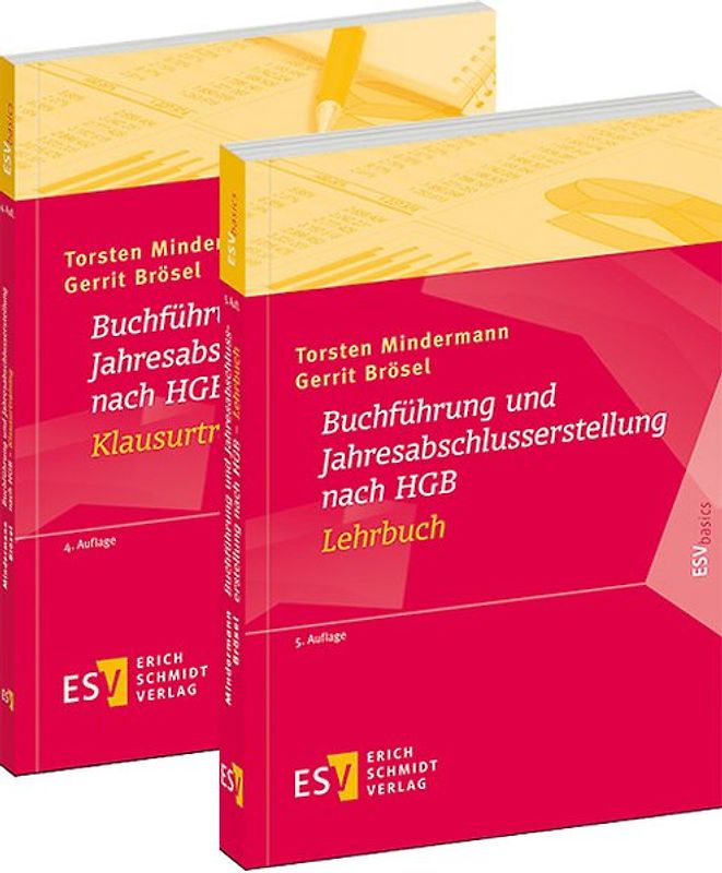 Paket aus den zwei Büchern: Buchführung und Jahresabschlusserstellung nach HGB - Lehrbuch und Buchführung und Jahresabschlusserstellung nach HGB - Klausurtraining