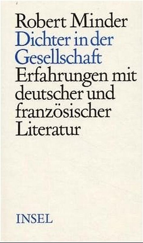 Dichter in der Gesellschaft