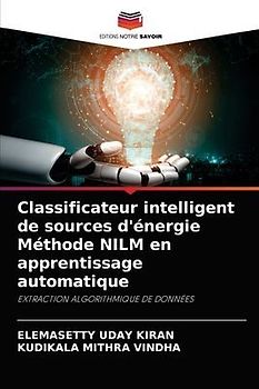 Classificateur intelligent de sources d'énergie Méthode NILM en apprentissage automatique