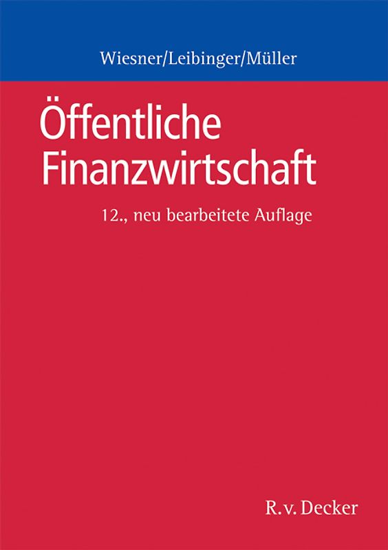 Öffentliche Finanzwirtschaft