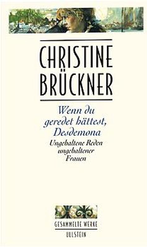 Wenn du geredet hättest, Desdemona