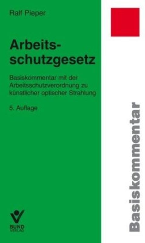 Arbeitsschutzgesetz