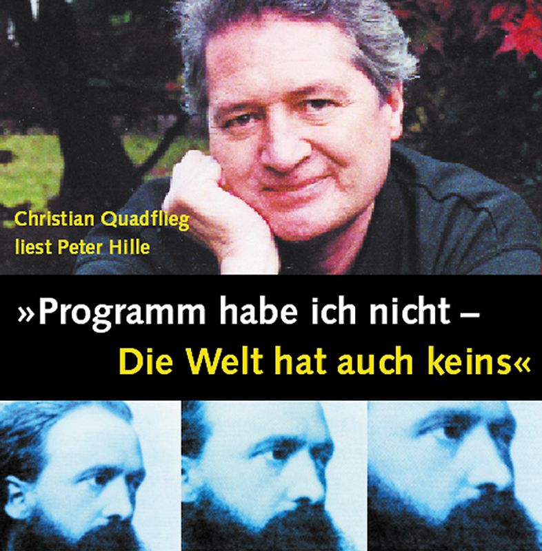 Programm habe ich nicht – Die Welt hat auch keins