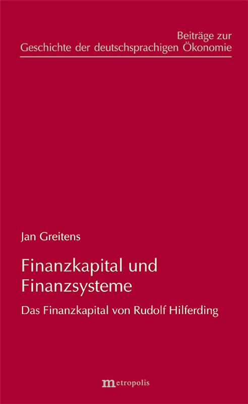 Finanzkapital und Finanzsysteme