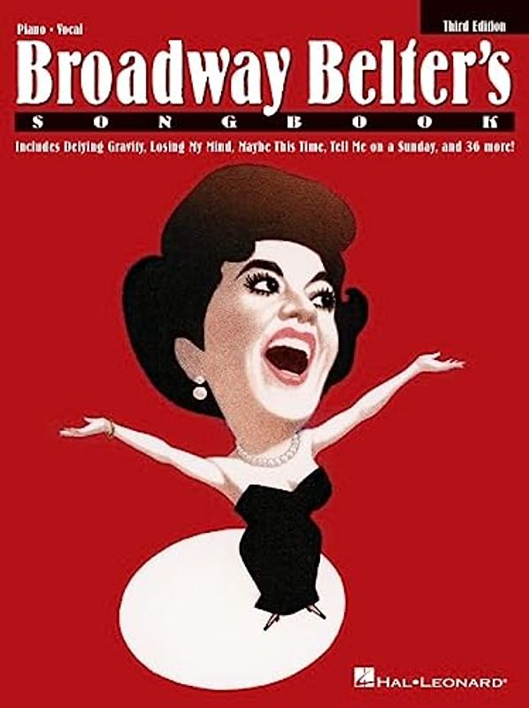 Broadway Belter´S Songbook Third Edition -For Piano & Voice- (Book) (Piano; Vocal Collection)