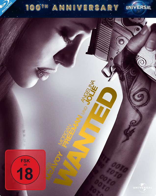 Wanted [100th Anniversary Universal Edition, Steelbook] Blu-ray Disc