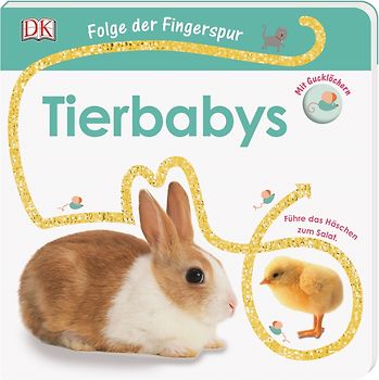 Folge der Fingerspur. Tierbabys