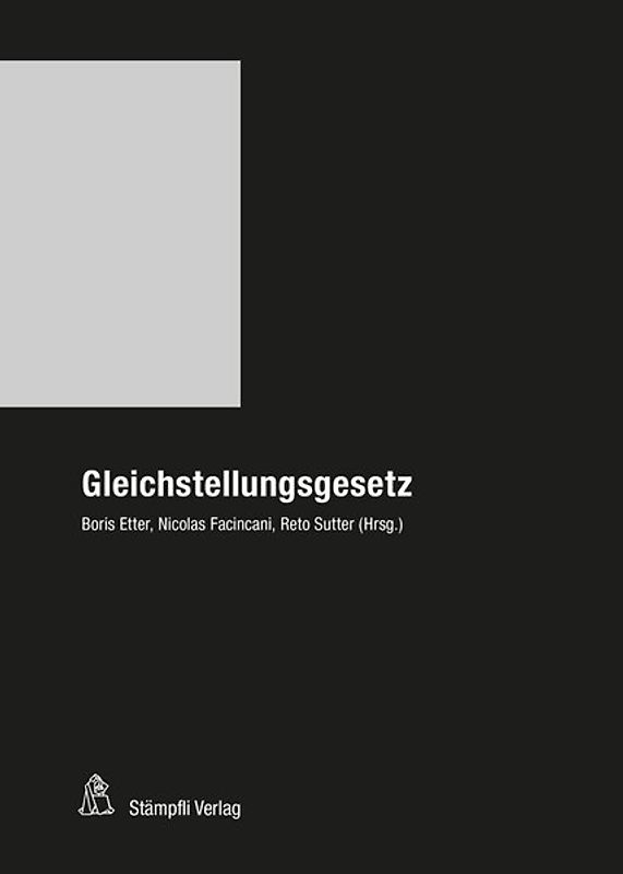 Gleichstellungsgesetz (GlG)