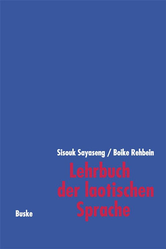 Lehrbuch der laotischen Sprache