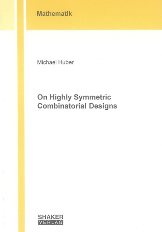 On Highly Symmetric Combinatorial Designs